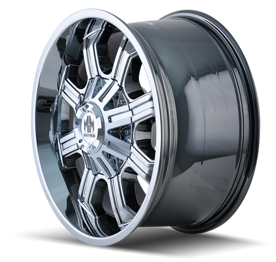 8102-2978C12 - Mayhem Beast 20X9 8X180 /  ET -12mm Chrome - Mayhem Wheels Canada