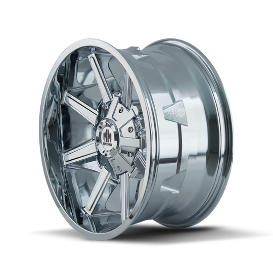 8104-22276C - Mayhem Arsenal 22X12 8X165.1 / 8X170 ET -44mm Chrome - Mayhem Wheels Canada