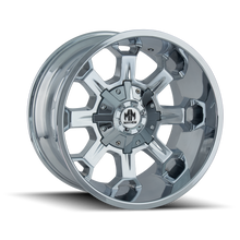 Load image into Gallery viewer, 8105-7937C - Mayhem Combat 17X9 6X135 -12mm Chrome - Mayhem Wheels Canada