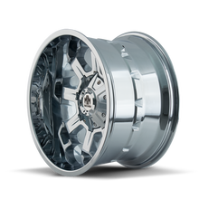 Load image into Gallery viewer, 8105-2176C - Mayhem Combat 20X10 8X165.1 / 8X170 ET -19mm Chrome - Mayhem Wheels Canada