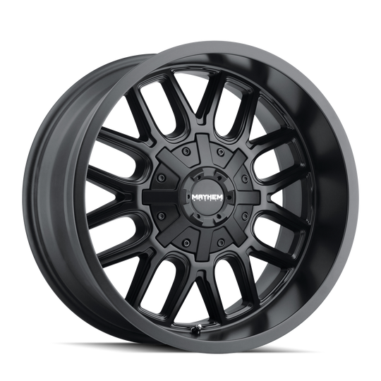 8107-7970MB - Mayhem Cogent 17X9 8X170 /  ET -12mm Matte Black - Mayhem Wheels Canada