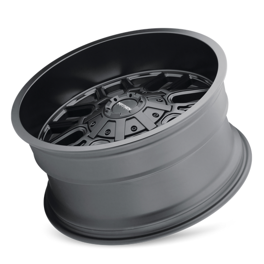8107-7981MB - Mayhem Cogent 17X9 8X165.1 /  ET -12mm Matte Black - Mayhem Wheels Canada