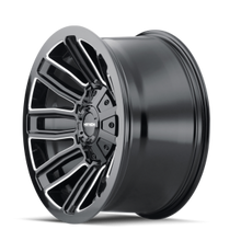 Charger l&#39;image dans la galerie, 8108-2937BM - Mayhem Decoy 20X9 6X135 0mm Black And Milled - Mayhem Wheels Canada