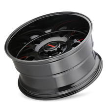 Charger l'image dans la galerie, 8110-2981BTR - Mayhem Tripwire 20X9 8X165.1 /  ET 0mm Gloss Black Milled Prism Red - Mayhem Wheels Canada