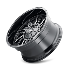Load image into Gallery viewer, 8111-22178BM - Mayhem Flywheel 22X10 8X180 /  ET -19mm Gloss Black Milled - Mayhem Wheels Canada