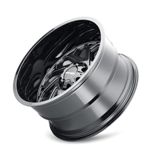 Charger l'image dans la galerie, 8112-2252BM - Mayhem Essex 20X12 5X127 / 5X139.7 ET -51mm Gloss Black Milled - Mayhem Wheels Canada