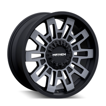 Load image into Gallery viewer, 8113-7952TM - Mayhem Cortex 17X9 5X127 -12mm Matte Black With Dark Tint - Mayhem Wheels Canada