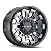 Load image into Gallery viewer, 8113-2170TM - Mayhem Cortex 20X10 8X170 /  ET -19mm Matte Black Machined - Mayhem Wheels Canada