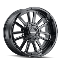 Charger l'image dans la galerie, 8115-2170BM - Mayhem Apollo 20X10 8X170 /  ET -19mm Gloss Black Milled - Mayhem Wheels Canada
