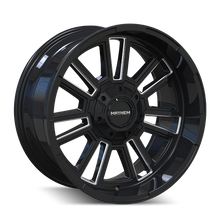 Charger l&#39;image dans la galerie, 8115-2970BM - Mayhem Apollo 20X9 8x170 0mm Black And Milled - Mayhem Wheels Canada