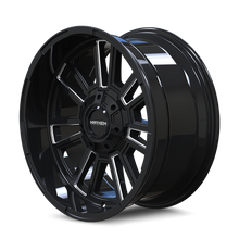 Charger l&#39;image dans la galerie, 8115-2981BM - Mayhem Apollo 20X9 8x165.1 0mm Black And Milled - Mayhem Wheels Canada