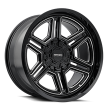 Load image into Gallery viewer, 8117-2278BM - Mayhem Hermosa 20X12 8X180 /  ET -44mm Gloss Black Milled - Mayhem Wheels Canada