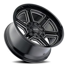 Load image into Gallery viewer, 8117-2170BM - Mayhem Hermosa 20X10 8X170 /  ET -25mm Gloss Black Milled - Mayhem Wheels Canada