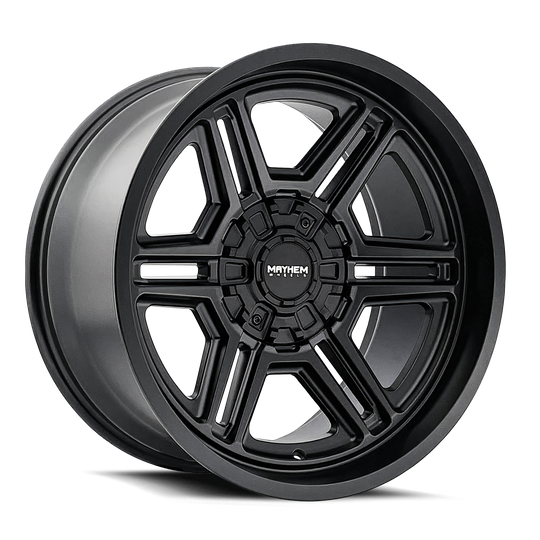8117-2256MB - Mayhem Hermosa 20X12 5X114.3 / 5X127 ET -44mm Matte Black - Mayhem Wheels Canada