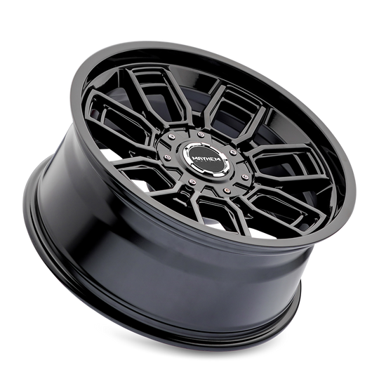 8118-2937B - Mayhem Ordinance 20X9 6X135 / 6X139.7 ET 0mm Gloss Black - Mayhem Wheels Canada