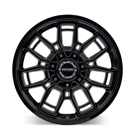 8118-2937B - Mayhem Ordinance 20X9 6X135 / 6X139.7 ET 0mm Gloss Black - Mayhem Wheels Canada