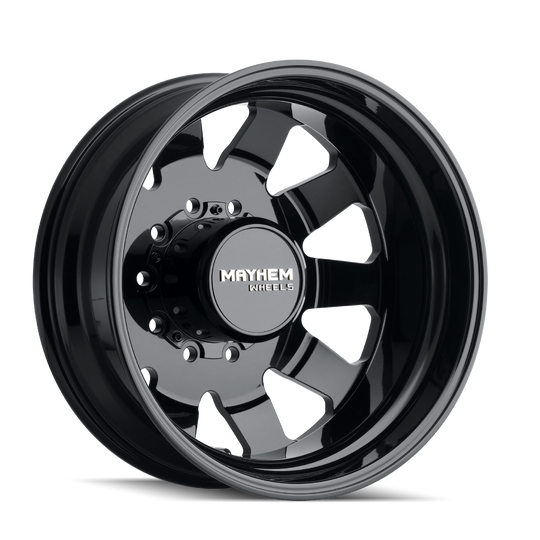 8181-22810B - Mayhem 8181 22X8.25 10X285 /  ET 169mm Gloss Black - Mayhem Wheels Canada