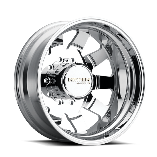 8181-22810P - Mayhem 8181 22X8.25 10X285 /  ET 169mm Polished - Mayhem Wheels Canada