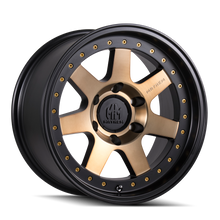 Load image into Gallery viewer, 8300-7932TZ - Mayhem Prodigy 17X9 6X120 /  ET -6mm Matte Black with Bronze Tint - Mayhem Wheels Canada