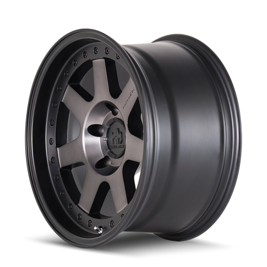 8300-8978TM - Mayhem Prodigy 18X9 8X180 0mm Matte Black With Dark Tint - Mayhem Wheels Canada