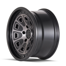 Load image into Gallery viewer, 8301-8973TM - Mayhem Flat Iron 18X9 5X127 /  ET 0mm Matte Black Machined - Mayhem Wheels Canada