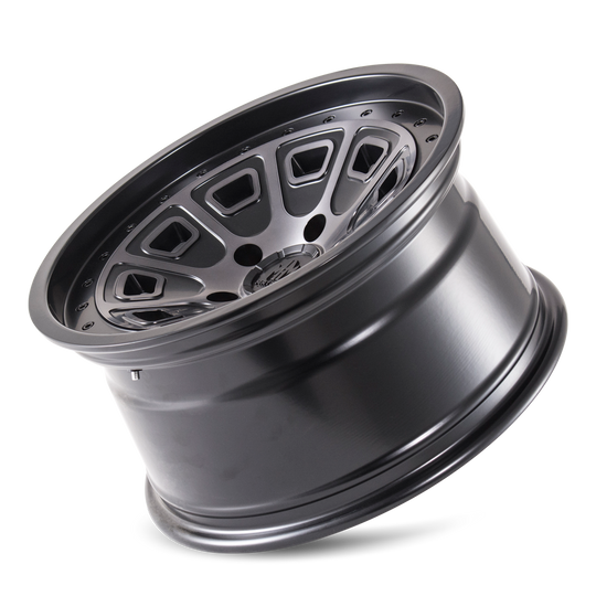 8301-8936TM - Mayhem Flat Iron 18X9 6X135 /  ET 0mm Matte Black with Dark Tint - Mayhem Wheels Canada