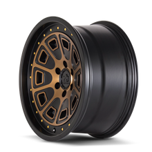 Charger l'image dans la galerie, 8301-7973TZ - Mayhem Flat Iron 17X9 5X127 /  ET -12mm Matte Black with Bronze Tint - Mayhem Wheels Canada