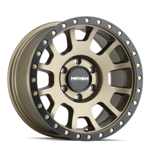 Load image into Gallery viewer, 8302-8936MGD - Mayhem Scout 18X9 6X135 0mm Matte Gold With  Matte Black Lip - Mayhem Wheels Canada