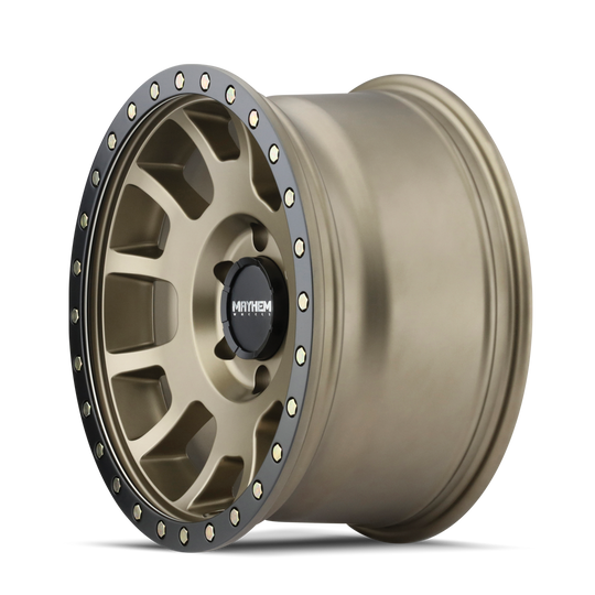 8302-7873MGD - Mayhem Scout 17X8.5 5X127 /  ET 0mm Matte Gold - Mayhem Wheels Canada