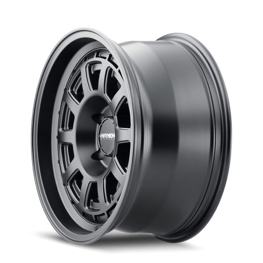 8303-8970MB - Mayhem Voyager 18X9 8X170 /  ET 0mm Matte Black - Mayhem Wheels Canada