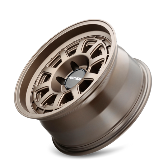 8303-7844MZ38 - Mayhem Voyager 17X8 5X100 /  ET 38mm Satin Dark Bronze - Mayhem Wheels Canada