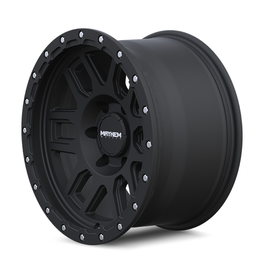 8304-7983MB12 - Mayhem Delta 17X9 6X139.7 -12mm Matte Black - Mayhem Wheels Canada