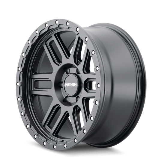 8304-7983MB12 - Mayhem Delta 17X9 6X139.7 /  ET -12mm Matte Black - Mayhem Wheels Canada