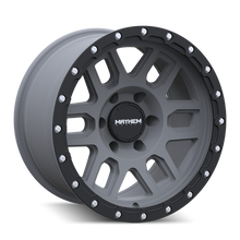 Load image into Gallery viewer, 8304-2950MGT - Mayhem Delta 20X9 5X150 0mm Matte Gunmetal With  Matte Black Lip - Mayhem Wheels Canada