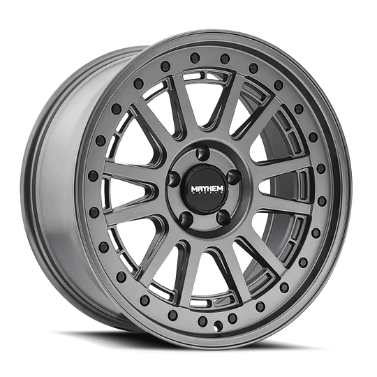 8305-8981MGT18 - Mayhem Compass 18X9 8X165.1 /  ET 18mm Matte Gunmetal - Mayhem Wheels Canada