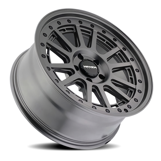 8305-7973MGT - Mayhem Compass 17X9 5X127 /  ET -6mm Satin Gunmetal - Mayhem Wheels Canada