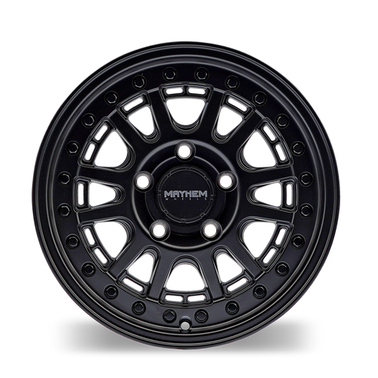 8305-7973MB - Mayhem Compass 17X9 5X127 /  ET -6mm Matte Black - Mayhem Wheels Canada