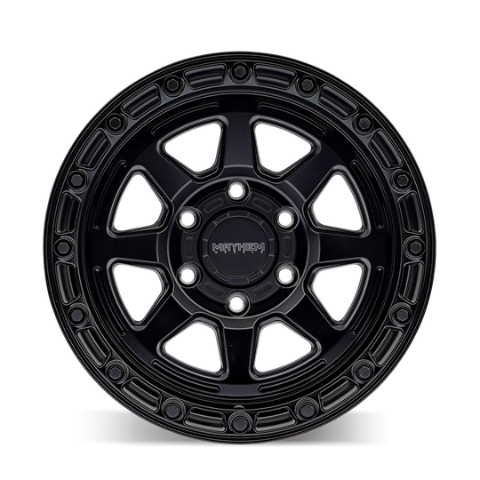 8306-7836MB - Mayhem Ridgeline 17X8.5 6X135 /  ET -6mm Satin Black - Mayhem Wheels Canada