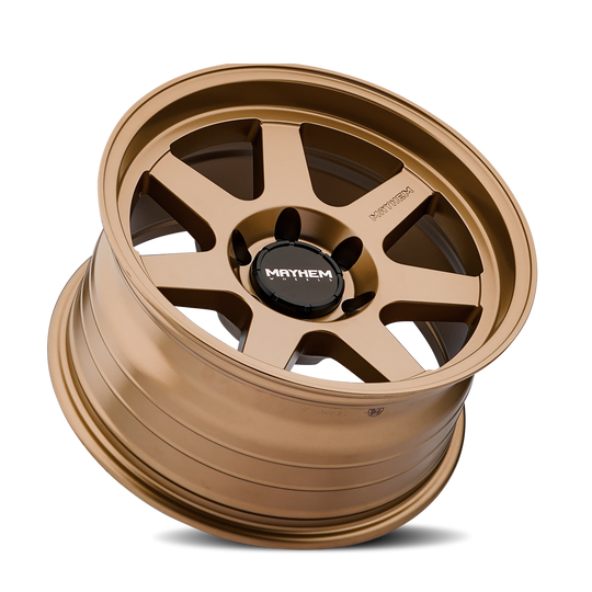 8307-7983MZ - Mayhem Convoy 17X9 6X139.7 /  ET -6mm Satin Bronze - Mayhem Wheels Canada
