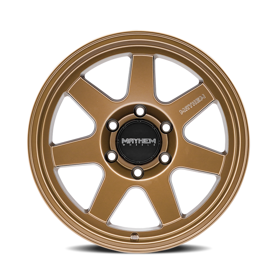 8307-7936MZ - Mayhem Convoy 17X9 6X135 /  ET -6mm Satin Bronze - Mayhem Wheels Canada