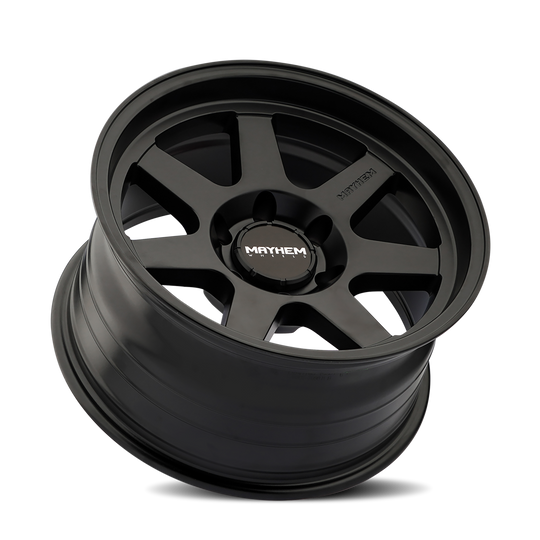 8307-7936MB - Mayhem Convoy 17X9 6X135 /  ET -6mm Satin Black - Mayhem Wheels Canada