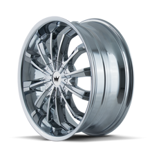 Charger l'image dans la galerie, 341-2809C - Mazzi Fusion 20X8.5 5X112 / 5X120 ET 35mm Chrome - Mazzi Wheels Canada