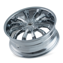 Charger l'image dans la galerie, 341-2814C - Mazzi Fusion 20X8.5 5X108 / 5X114.3 ET 35mm Chrome - Mazzi Wheels Canada