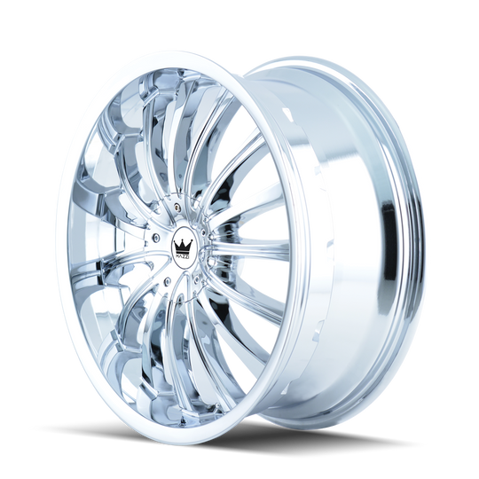 351-22814C - Mazzi Hype 22X8.5 5X108 / 5X114.3 ET 35mm Chrome - Mazzi Wheels Canada