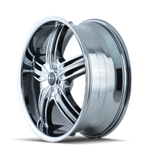 Load image into Gallery viewer, 365-8701C - Mazzi Galaxy 18X7.5 4X100 / 4X114.3 ET 40mm Chrome - Mazzi Wheels Canada