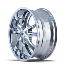 Charger l'image dans la galerie, 366-24952C - Mazzi Obsession 24X9.5 5X127 / 5X139.7 ET 18mm Chrome - Mazzi Wheels Canada