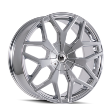 Load image into Gallery viewer, 367-2811C - Mazzi Profile 20X8.5 5X110 / 5X115 ET 35mm Chrome - Mazzi Wheels Canada