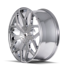Load image into Gallery viewer, 367-2811C - Mazzi Profile 20X8.5 5X110 / 5X115 ET 35mm Chrome - Mazzi Wheels Canada