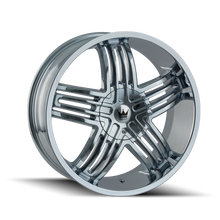 Charger l'image dans la galerie, 368-2856C - Mazzi Entice 20X8.5 5X114.3 / 5X127 ET 35mm Chrome - Mazzi Wheels Canada