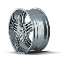 Charger l'image dans la galerie, 368-22904C - Mazzi Entice 22X9.5 5X114.3 / 5X120 ET 35mm Chrome - Mazzi Wheels Canada